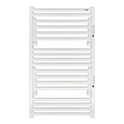 HOME FKTW345W fali elektromos törölközőszárító, 345 W, visszajelző LED, 4 program, IPX1, 2 zónás vezérlés, fehér színű