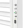 HOME FKTW345W fali elektromos törölközőszárító, 345 W, visszajelző LED, 4 program, IPX1, 2 zónás vezérlés, fehér színű