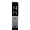 Home FMC 1500 álló elektromos Mica konvektor, 1000W/1500W, távirányító, fekete