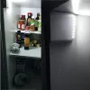 HOME GLS7 nyitásérzékelős bútorlámpa, 7db hidegfehér SMD LED, automatikus kapcsolás, közelítés érzékelő, elemes tápellátás