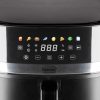 Home HGAF8 digitális air fryer, forrólevegős fritőz, 8 liter kapacitás, 2000 W, hőmérsékleti tartomány 80 – 200 °C