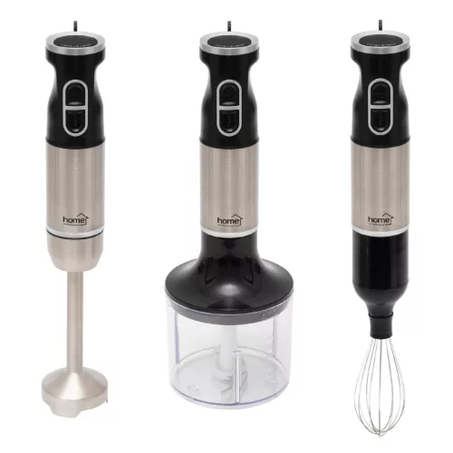 Home HGBMS65 botmixer szett, 1000W, 15 fokozatban állítható sebesség, tálas aprító űrtartalma 500 ml, mérőpohár űrtartalma 650 ml
