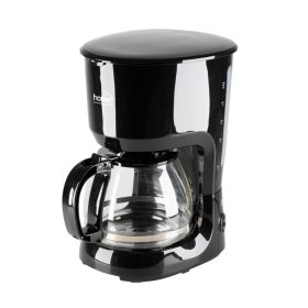   HOME HGKV10 kávéfőző, 10 csésze kapacitás, üvegkancsó, papírszűrővel is használható, automatikus kikapcsolás