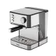 HOME HGPR15 presszókávé főző, 15bar, inox, tejhabosítás, elektronikus vezérlés, automatikus kikapcsolás