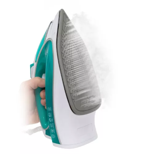 HOME HGV26 gőzölős vasaló, 2600 W, kerámia talp, öntisztító, 430 ml víztartály, vízkőmentesítés funkció