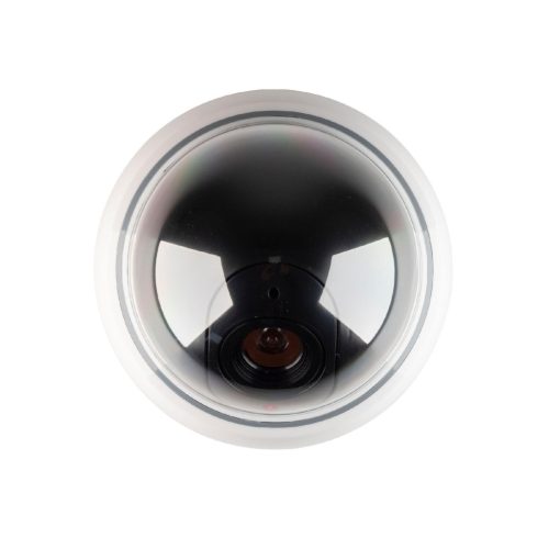 Home HSK150 dóm álkamera, villogó piros LED, be/ki kapcsolható a fényjelzés, gyors és könnyű felszerelés mennyezetre vagy oldalfalra, elemes tápellátás