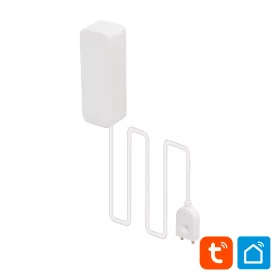   Home HSWAS vízszivárgás érzékelő, mosógép, mosogatógép, kazán, szivattyú, Smart Life, Tuya Smart, okos otthon, telefonos értesítés, automatizálás, eszközvezérlés, riasztás