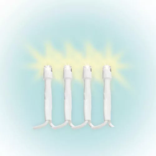 Home KAF 300L 5M LED-es sziporkázó fényfüggöny, 5 m / 300 db sziporkázó melegfehér LED, fehér vezeték, hálózati adapter, kül- és beltéri kivitel