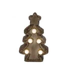   Home KDC 15/T LED-es kerámia fenyőfa asztali dísz, 5 db LED