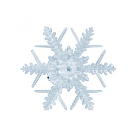   Home KID 331/WH LED-es hópehely ablakdísz, beltéri kivitel, öntapadós, hidegfehér LED