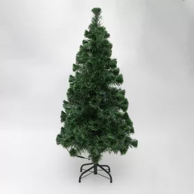   HOME KIX120LED LED-es műfenyő, 120 cm, optikai szálas, folyamatos színváltás, műanyag talp, hálózati tápellátás, beltéri kivitel