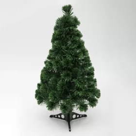   HOME KIX80LED LED-es műfenyő, 80 cm, optikai szálas, folyamatos színváltás, műanyag talp, hálózati tápellátás, beltéri kivitel