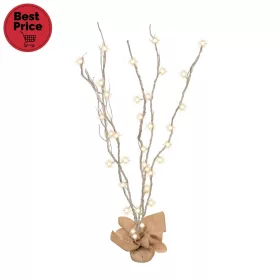   Home KLB 120/SL világító ágak, 40 db LED, 120 cm ágak, ezüst színű, ismétlődő időzítés, beltéri