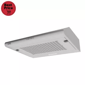   Home KPE 6020S konyhai páraelszívó TORNADO, három sebességfokozat, légszállítás: 200 m3/h, 38 W, 60 cm, rozsdamentes acél