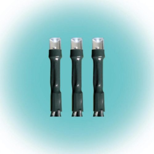 Home LED 108C/WH LED-es fényfüzér, 7 m / 100 db hidegfehér LED, 8 fényprogram, zöld vezeték, hálózati adapter, kül- és beltéri kivitel