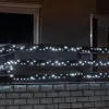 Home LED 208C/WH LED-es fényfüzér, 14 m / 200 db hidegfehér LED, 8 fényprogram, zöld vezeték, hálózati adapter, kül- és beltéri kivitel