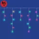 iSparkle LEDS108IV-1 LED-es fényfüggöny, 3 m / 108 db RGB LED, applikációval vezérelhető, smart, kül- és beltéri kivitel