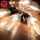 Home LPL 10 PAPAYA filament LED-es fényfüzér, 4,5 m / 10 db melegfehér filament LED, víztiszta búra, sorolható, fekete gumivezeték, adapter, kül- és beltéri kivitel