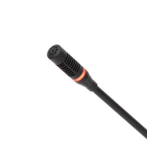 SAL M13 asztali mikrofon, professzionális, LED üzemjelző és fénygyűrű, kardioid irány karakterisztika, XLR csatlakozó, elemes tápellátás