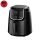 Midea MF-TN35D air fryer, forrólevegős fritőz, 3,5 literes sütőkosár, állítható hőmérséklet 200 °C-ig, 1500 W, fekete
