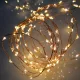 Home ML 160/WW micro LED-es fényfüzér, 15,9 m / 160 db melegfehér micro LED, állófényű, vékony vezeték, hálózati adapter, kül- és beltéri kivitel