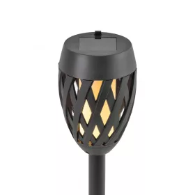   Home MX 200 napelemes kerti fáklya, 12 LED, automatikus, napelem és töltő, időjárásálló