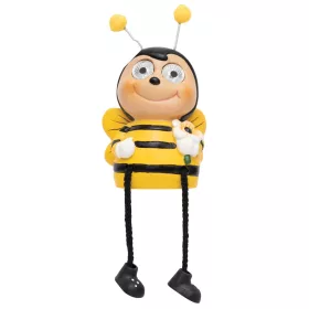   Home MX644 napelemes kerti lámpa, méhecske forma, 2 db hidegfehér LED, políresin, 40 mAh akkumulátor (NiMH), kültéri, beltéri