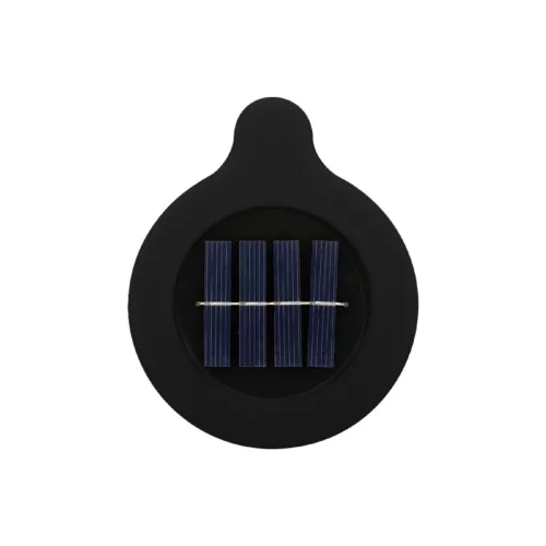 HOME MX656 napelemes kerti lámpa, fekete műanyag, 1db melegfehér SMD LED, cserélhető AA akkumulátor