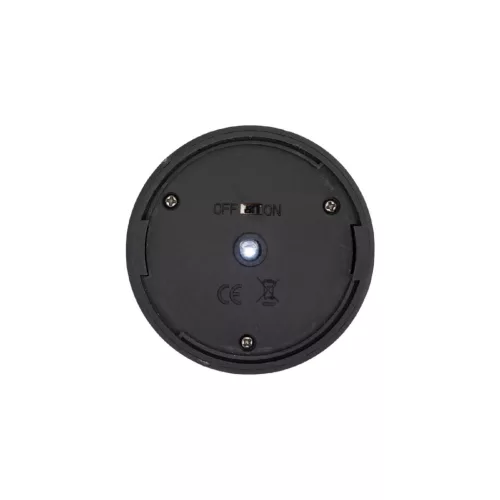 HOME MX657 napelemes kerti lámpa, 15db/display, 1db melegfehér LED, cserélhető akkumulátor, fekete színű