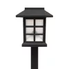 Home MX716 napelemes kerti lámpa, 12db-os display, műanyag, 1 db hidegfehér LED, kültéri, beltéri
