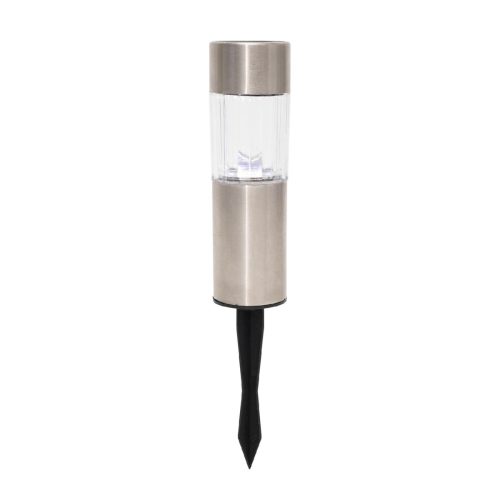 Home MX810 napelemes kerti lámpa, 12db-os display, műanyag, 1 db hidegfehér LED, kültéri, beltéri