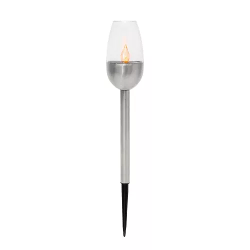 Home MX816 napelemes kerti lámpa, 12db-os display, műanyag, 1 db melegfehér LED, kültéri, beltéri