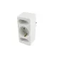 Home NV 13/WH hálózati elosztó, 3 aljzat, 1 védőérintkezős aljzat (max. 3500W), 2 EURO aljzat (max. 500W), fehér