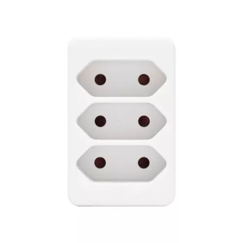 Home NV 23/WH hálózati elosztó, 3 EURO aljzat gyermekvédelemmel ellátva, max. 3 x 500 W, fehér