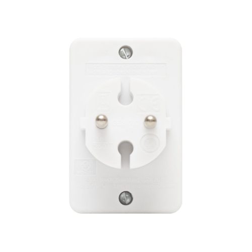 Home NV 23/WH hálózati elosztó, 3 EURO aljzat gyermekvédelemmel ellátva, max. 3 x 500 W, fehér