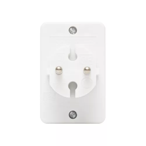 Home NV 23/WH hálózati elosztó, 3 EURO aljzat gyermekvédelemmel ellátva, max. 3 x 500 W, fehér