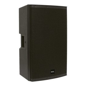   SAL PAP43BT professzionális hangdoboz, 38cm mélysugárzó, ma. 1200 W, aktív zenekari hangdoboz, Bluetooth, MP3, USB, SD, multimédia lejátszó, digitális kijelző