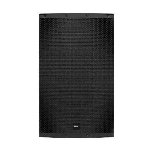 SAL PAP43BT professzionális hangdoboz, 38cm mélysugárzó, ma. 1200 W, aktív zenekari hangdoboz, Bluetooth, MP3, USB, SD, multimédia lejátszó, digitális kijelző