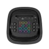 SAL PAR2100BT party hangdoboz, 80W, beépített akkumulátor és LED fénnyel, Bluetooth, AUX és mikrofon bemenetek, 2-utas, 3 hangszóró