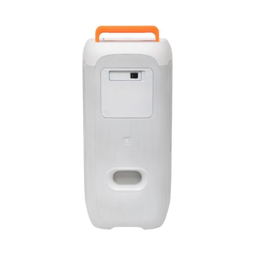 SAL PAR216WH party hangfal, 60 W, 2-utas bassz-reflex, 3 hangszóró, Bluetooth, MP3, digitális kijelző, LED fényeffekt, mikrofonnal