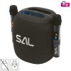 SAL PARCUBE boombox, 100 W, 2db vezeték nélküli mikrofon, 5db hangszóró, LED fényeffekt, IPX6 védelem, bluetooth