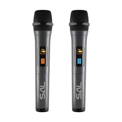 SAL PARCUBE boombox, 100 W, 2db vezeték nélküli mikrofon, 5db hangszóró, LED fényeffekt, IPX6 védelem, bluetooth