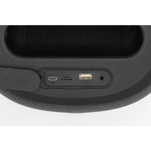 SAL PARCUBE boombox, 100 W, 2db vezeték nélküli mikrofon, 5db hangszóró, LED fényeffekt, IPX6 védelem, bluetooth