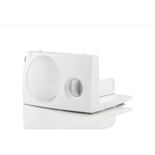 Gorenje R402W szeletelő, 100 W, 17 cm-es rozsdamentes acél penge, 0-17 mm szeletvastagság, összecsukható