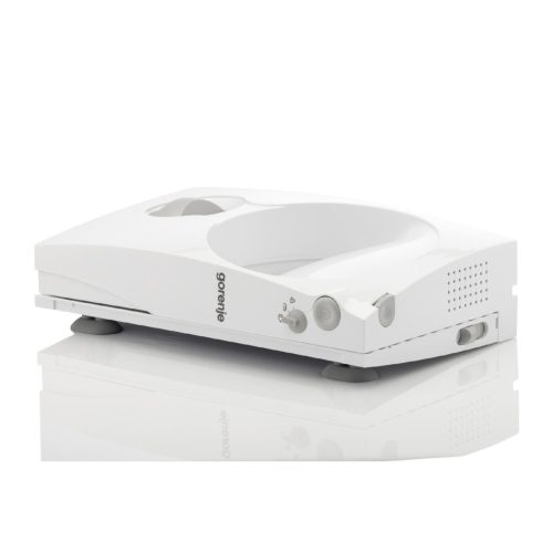 Gorenje R402W szeletelő, 100 W, 17 cm-es rozsdamentes acél penge, 0-17 mm szeletvastagság, összecsukható