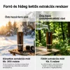 RoosCamp ROOSCOFFEE hordozható kávéfőző, max 20 bar, 7500 mAh akkumulátor, powerbank funkció, USB-C