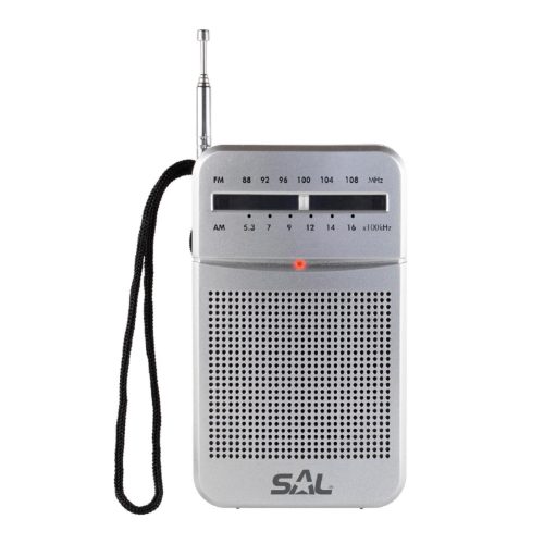 SAL RPC 4 zsebrádió, 2 sávos AM-FM rádió, nagyérzékenységű vétel