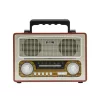SAL RRT3 retro táskarádió, stereo multimédia lejátszó, BT, USB/microSD, AUX, 3-sávos rádió, hálózati/elemes