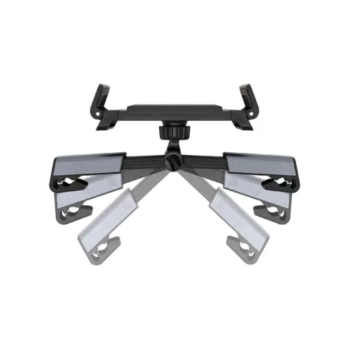 SAL SA066 autós mobiltartó, mobiltelefonhoz, táblagéphez, 4.7-12.9” képátlóig, hátsó utasok számára, fejtámlára szerelhető