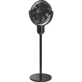   HOME SFT42R állóventilátor, 25 W, 40 cm-es lapátátmérő, 8 sebességfokozat, oszcillálás, LED kijelző